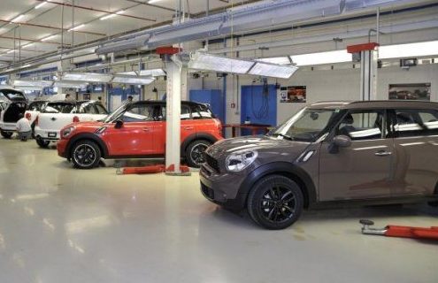 MINI Countryman getting ready for Geneva Motor Show 2010