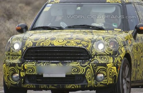 MINI Crossman / Countryman spied showing more details