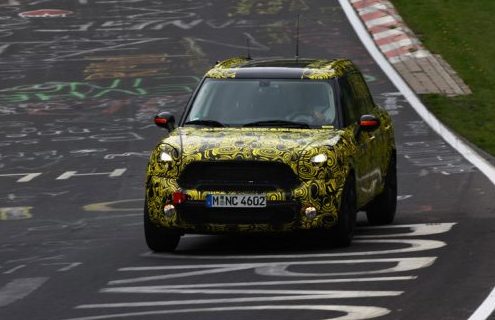 Spy Shots: MINI Countryman shows up at the 'Ring