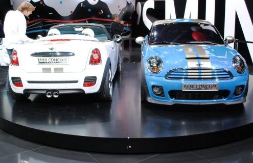 Frankfurt Auto Show: MINI Coupe and Roadster