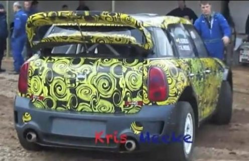 Video: MINI Countryman WRC spotted during test sessions in France