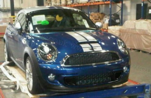 MINI Coupe caught completely undisguised
