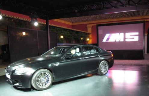 BMW Unveils Matte Black M5 in Spain
