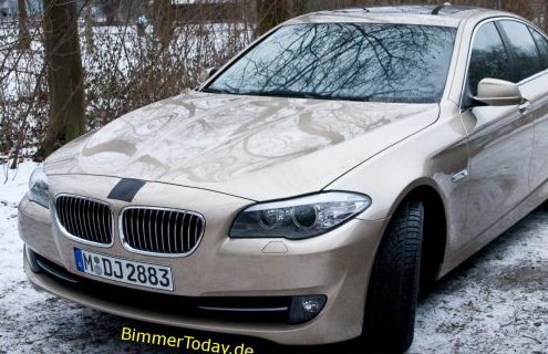 2011 BMW 5 Series looks great in Milano Beige