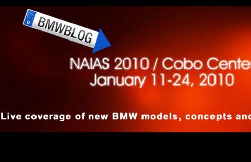 BMWBLOG will bring you live coverage from Detroit Auto Show