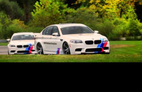 BMW Performance Driving Center M5's to run full Daytona Circuit