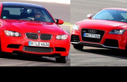 Autozeitung test: BMW M3 vs. Audi TT RS