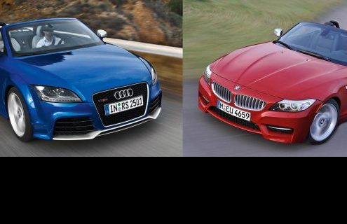 Comparison: 2011 BMW Z4 sDrive35is vs Audi TT RS