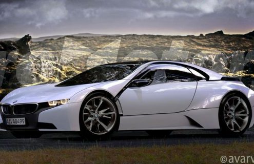 First Renderings of BMW Vision EfficientDynamics Concept