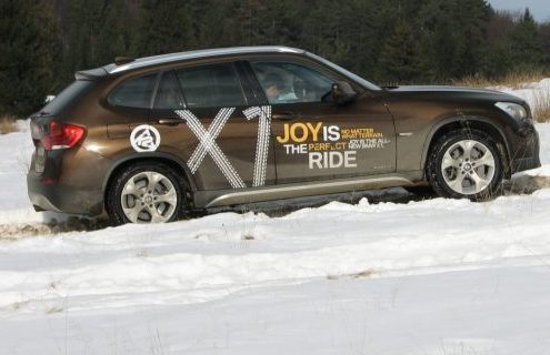 BMW X1 Live Tour in the snow: Joy is xDrive