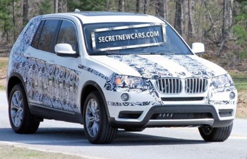 Spy Photos: 2011 BMW X3 getting closer to its unveiling