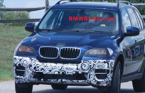 Spy Photos: 2010 BMW X5 Facelift – TwinTurbo engine also?