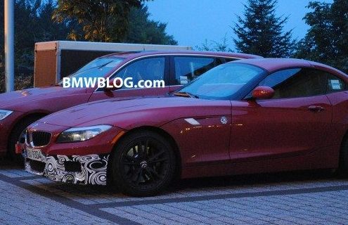 BMW Z4 with M-Sport Package on Nurburgring
