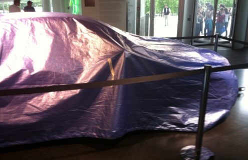 F80 BMW M3 under wraps at BMW Museum?