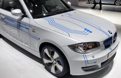 NAIAS 2010: New photos BMW ActiveE