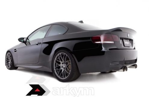  Jet Black E92 BMW M3 with full ARKYM carbon kits 