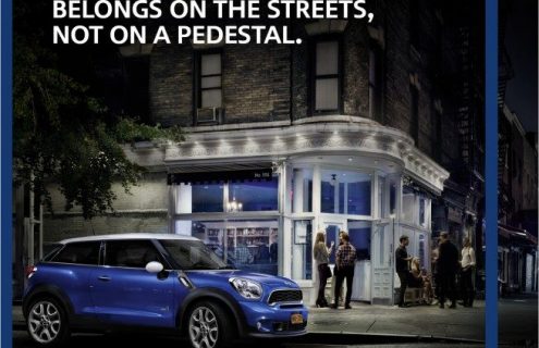 MINI Paceman "Design with Bite" campaign