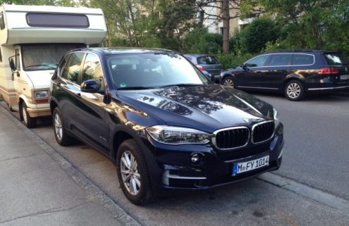 2014 BMW X5 out in the open