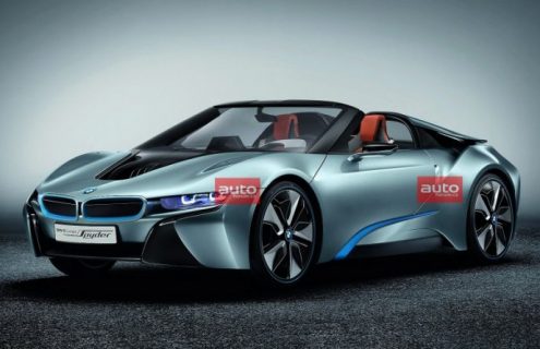 Leaked: BMW i8 Spyder