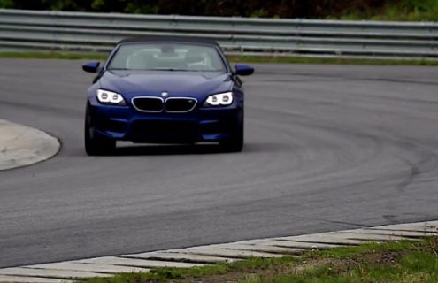 Video: New BMW M6 Convertible at Lime Rock