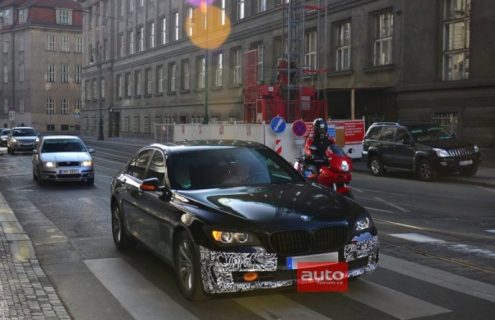 New Spy Photos: 2013 BMW 7 Series Facelift