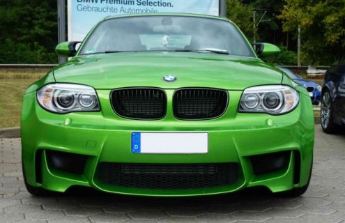Photo Gallery: BMW 1M Green Mamba and Valencia Orange