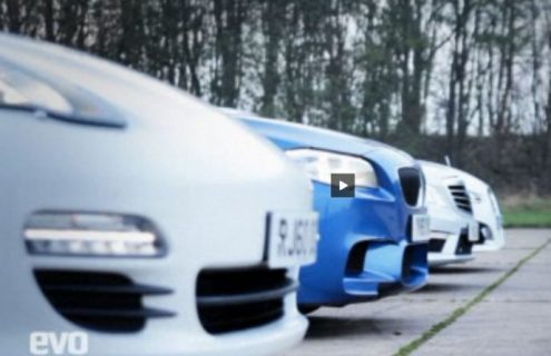 Video Drag Race: F10 BMW M5 vs. Porsche Panamera S vs. Mercedes-Benz E63 AMG vs. Jaguar XFR