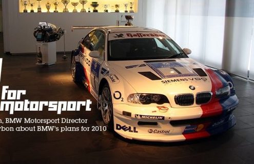  Skiddmark Interviews Dr Mario Theissen Director of BMW Motorsport 6