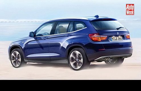 Yet Another 2011 BMW X3 Rendering
