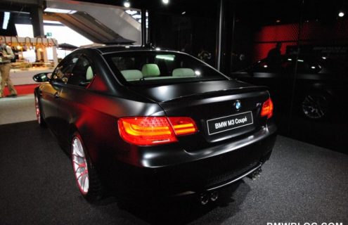 Photos BMW M3 with Competion Package in Frozen Black Metallic 