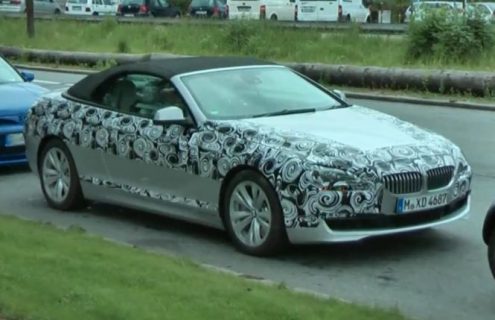 Spy Video: 2012 BMW 6 Series Cabriolet