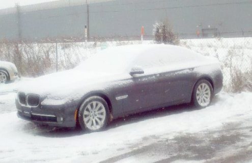 Stolen Detroit Auto Show BMW 7 Series Recovered