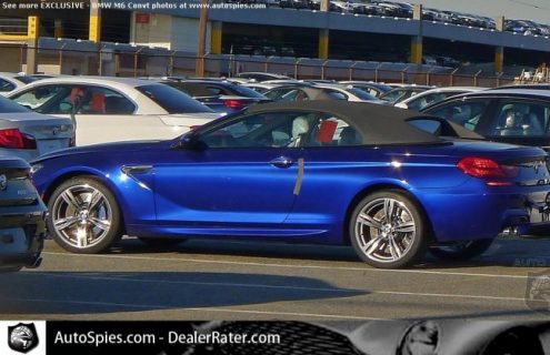 Spied: 2013 BMW M6 nearly unveiled