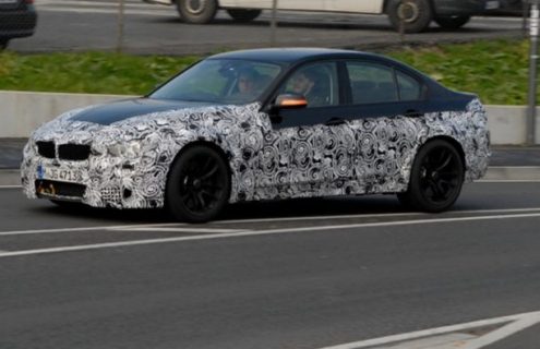 2014 BMW M3 Spy Video
