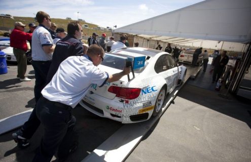 BMW Rahal Letterman Racing Team Laguna Seca Qualifying Report