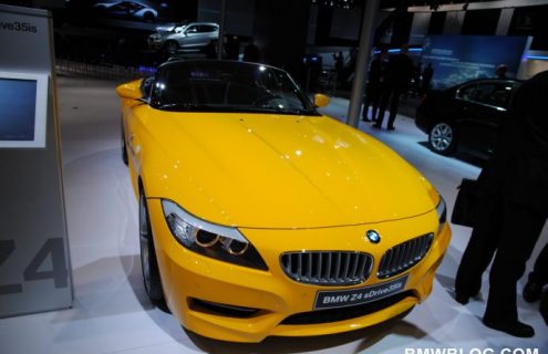 2010 Paris Motor Show: BMW Z4 in Atacama Yellow