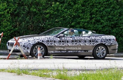 Spy Photos: 2011 BMW 6 Series Cabrio spotted with its top down