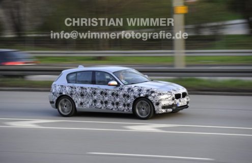 2012 BMW 1 Series Hatch Spied Again