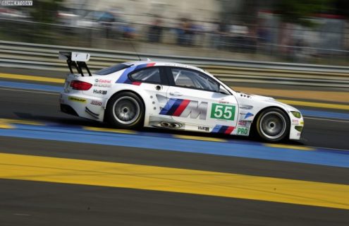BMW Motorsport completes productive test for the 24-hour of Le Mans race