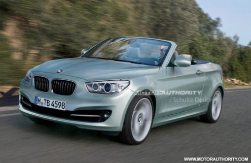 Rendering: 2012 BMW 1 Series Convertible
