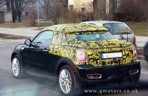 First Spy Photos: MINI Coupe
