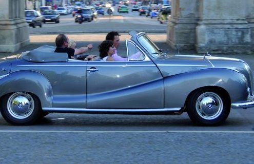 BMW offering chauffered tours of Munich in classic convertibles