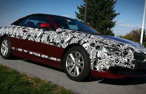New BMW 6 Series Convertible Spotted in Pennsylvania