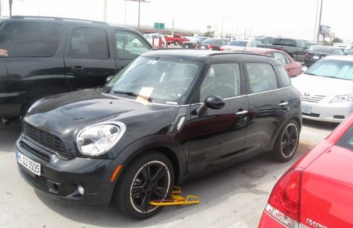 Las Vegas casino booted a suspicious looking MINI Countryman test mule