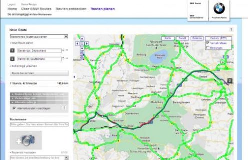 BMW ConnectedDrive: Real-Time Traffic Information now also available on the Internet