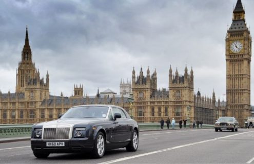 London Hosts Rolls-Royce Spirit of Ecstasy Centenary Drive