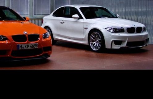 BMW 1M Coupe in Alpine White color