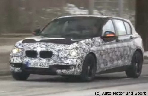 Spy Video: 2012 BMW 1 Series F20