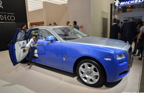 Rolls-Royce at the 2012 Paris Motor Show