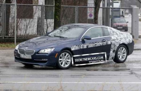 Spy Photos: 2012 BMW 6 Series Coupe almost revealed